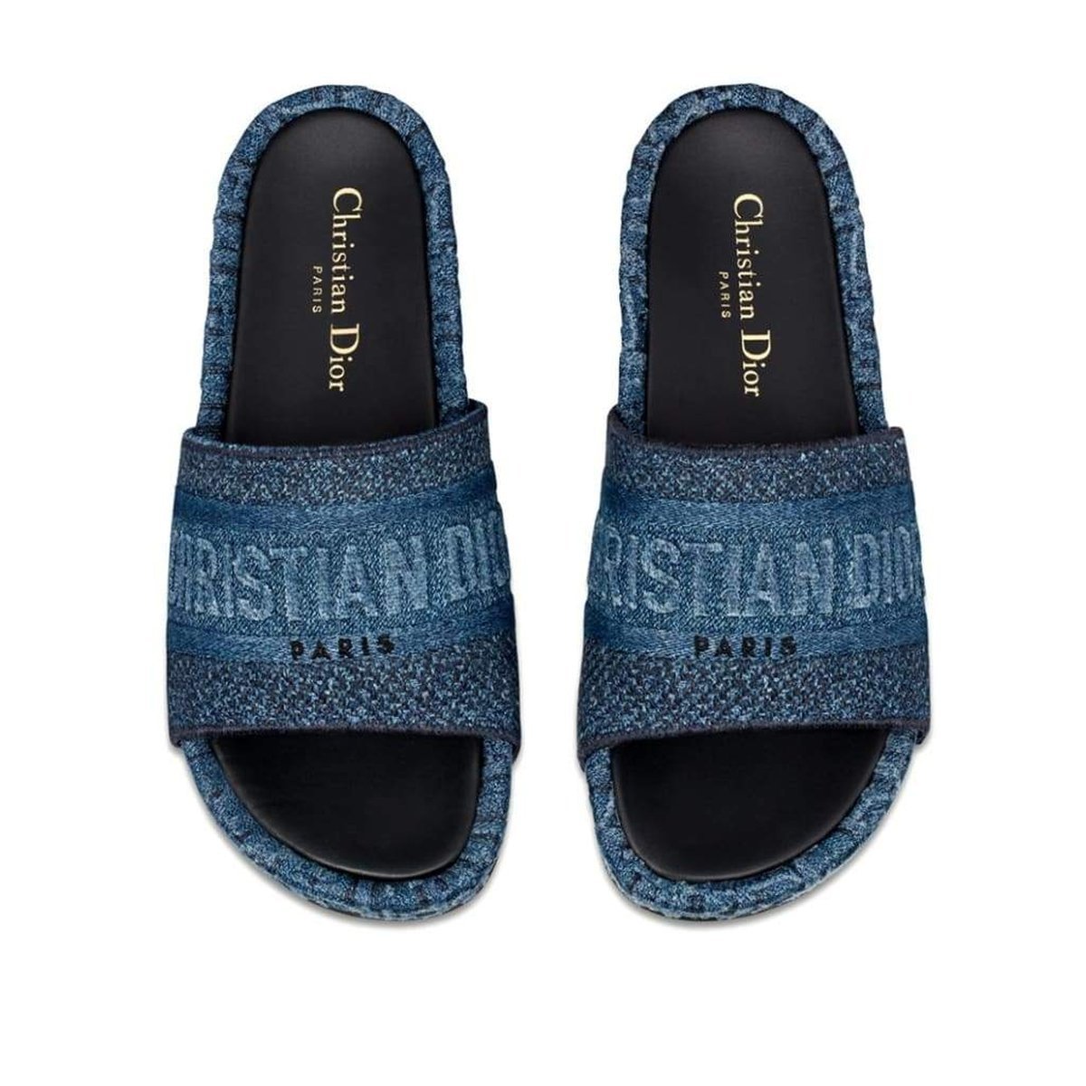 Denim Oblique Dway Sandals