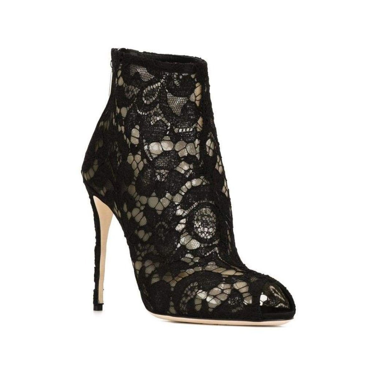Floral Lace Booties