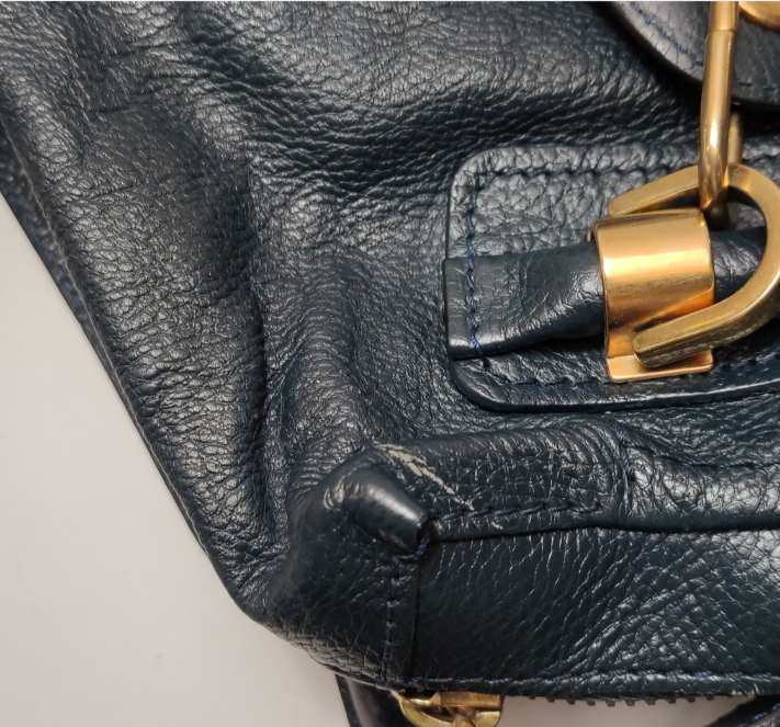 Chloe Paraty Bag Blue 250211781058990