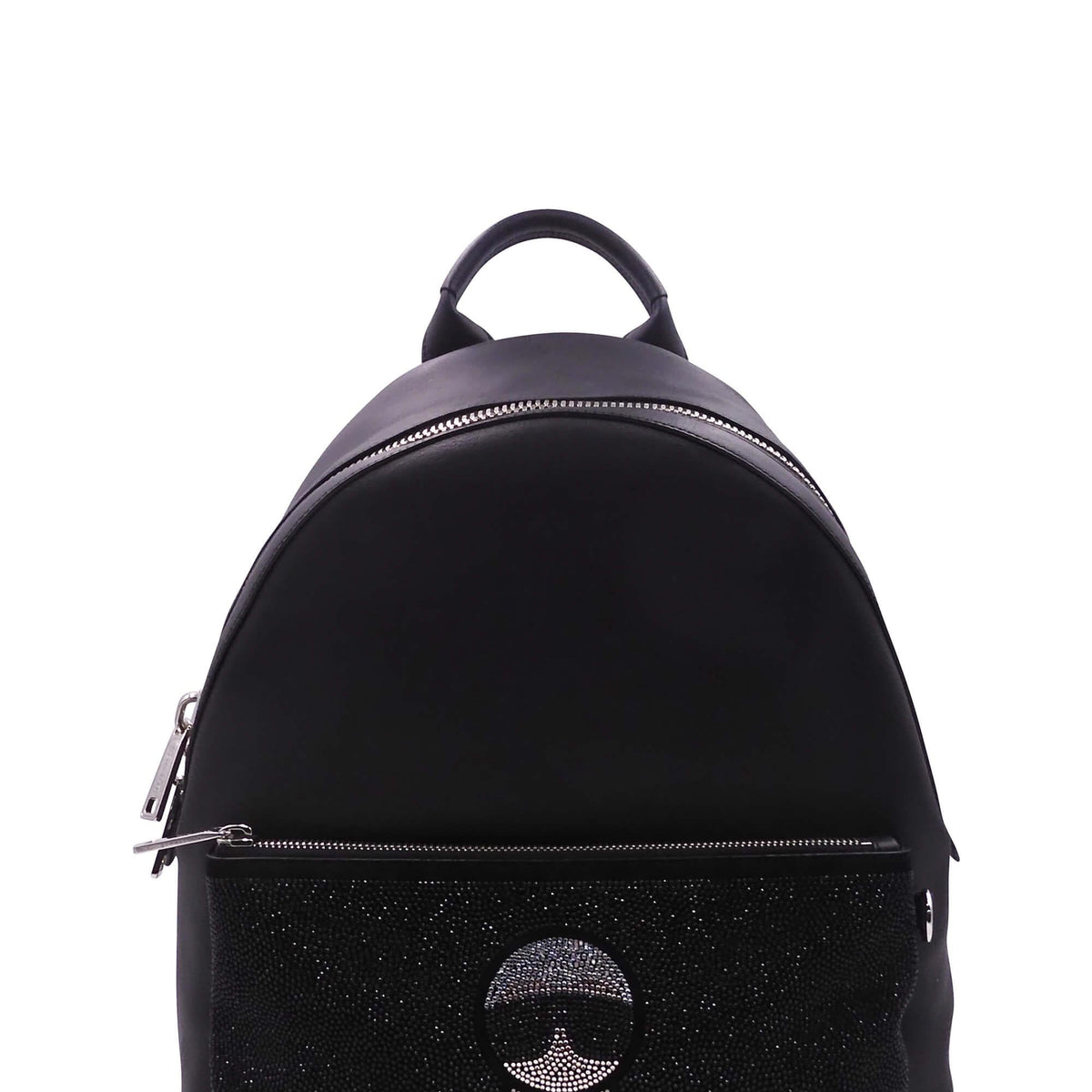 Embellished Karlito Backpack Black