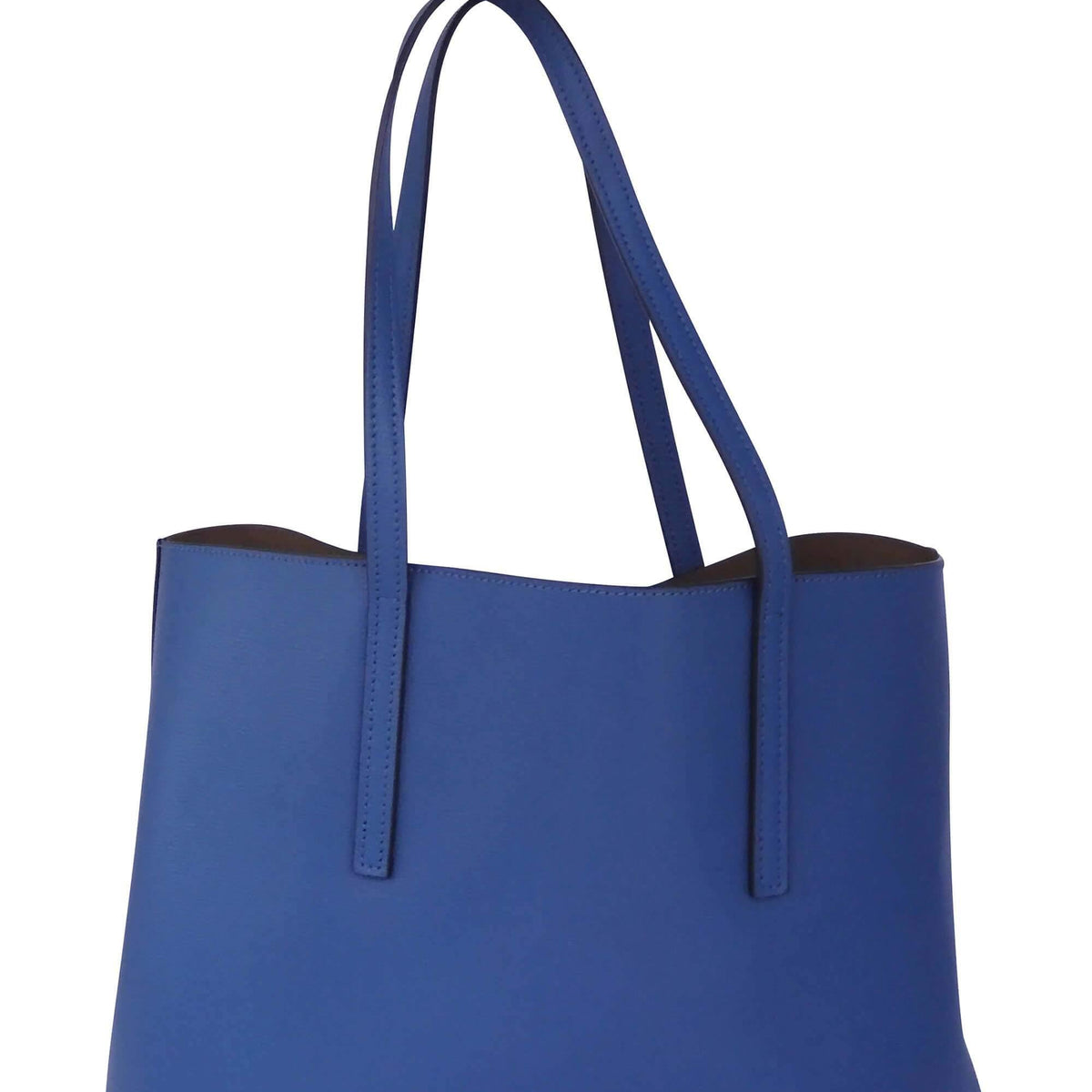 F Is  Shopping Tote Whale Blue
