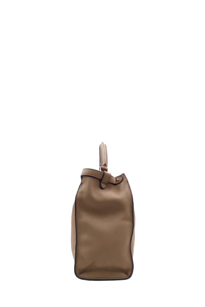 Large Peekaboo X Lite with Shearling Inner Tan