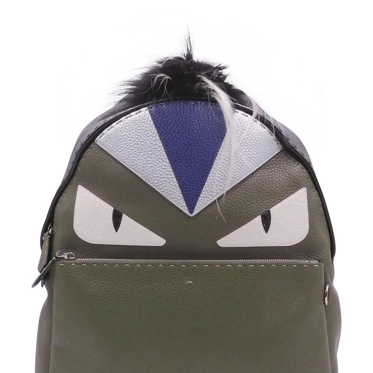 Monster Eyes Backpack Green