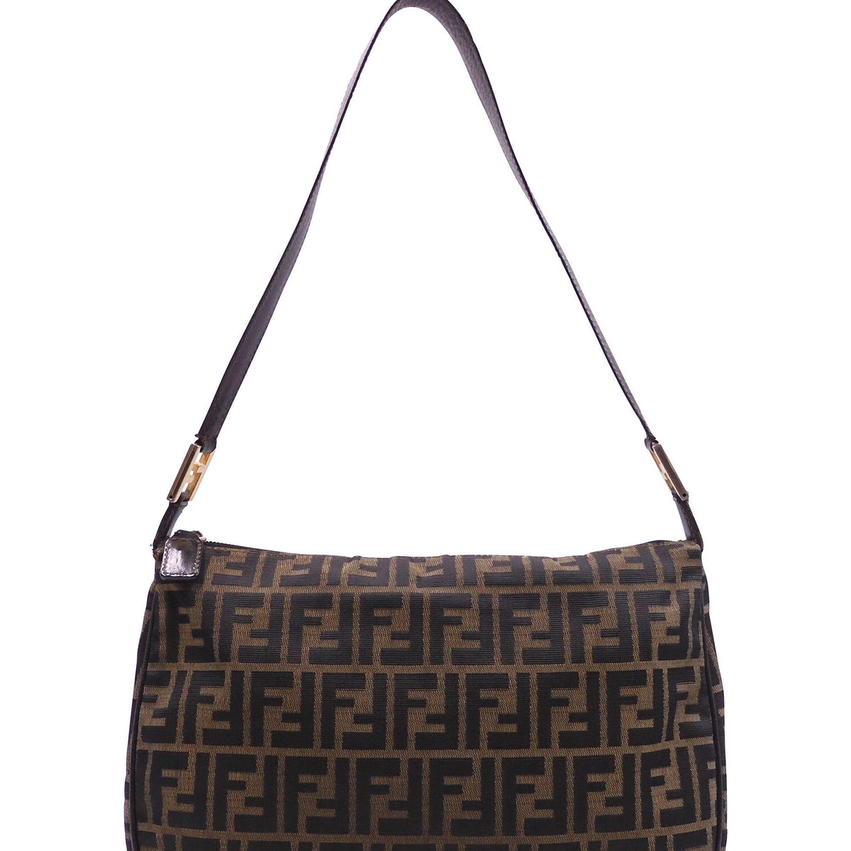 Zucchino Canvas Shoulder Bag Brown