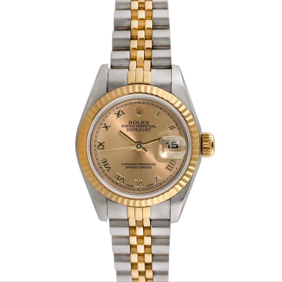 Rolex Ladies Two-tone Datejust, item #11