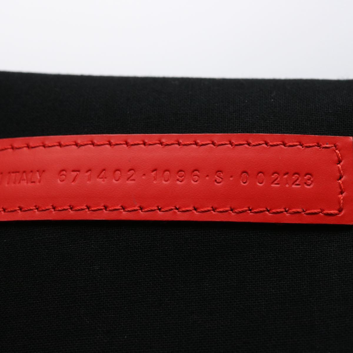 balenciaga Hard Ware Small Hand Bag Canvas Black Red 671402 Auth fm3051