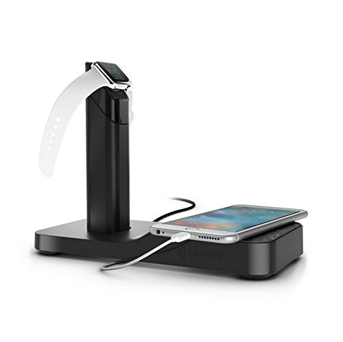 Griffin WatchStand Powered Charging Station for Apple Watch + iPhone