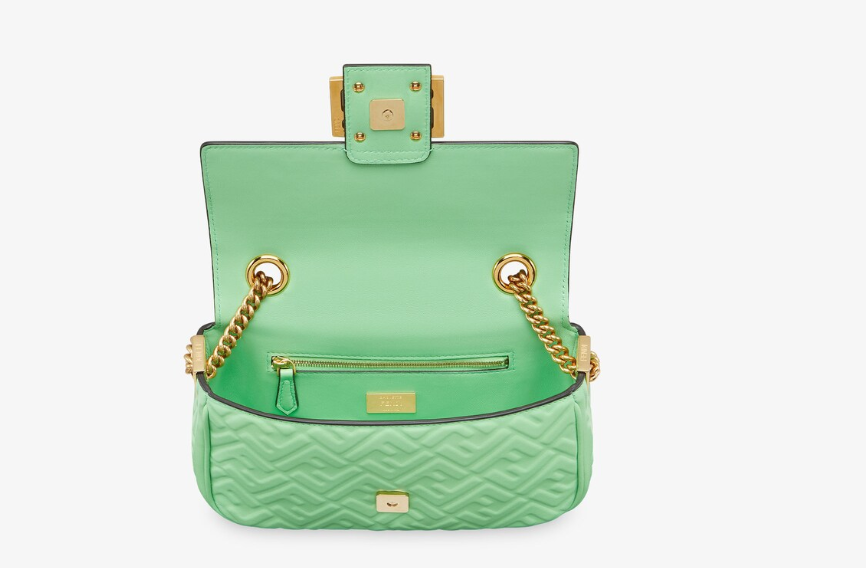 Fendi Baguette Chain Midi Nappa leather Bag