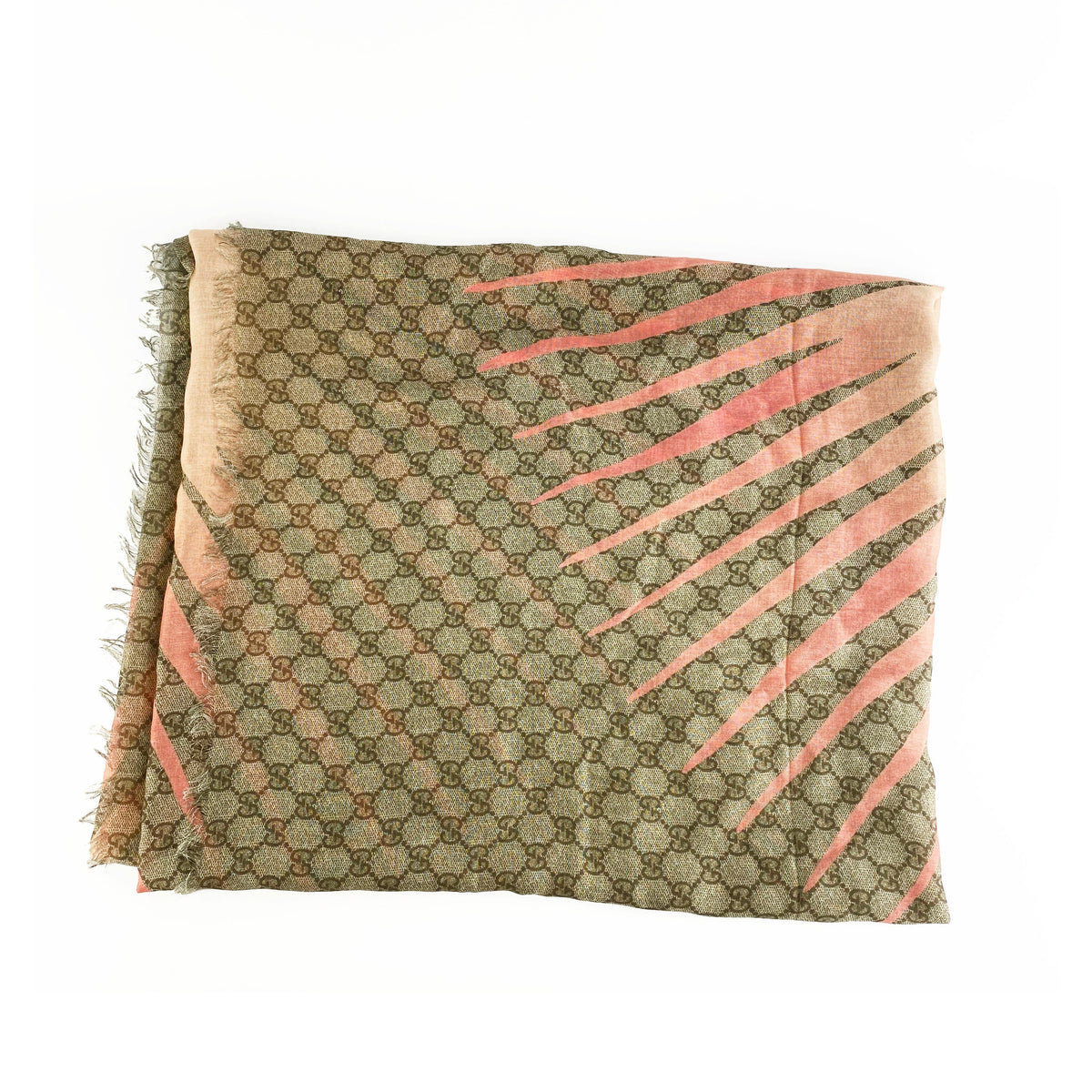 Gucci GG Sun Angry Cat Scarf