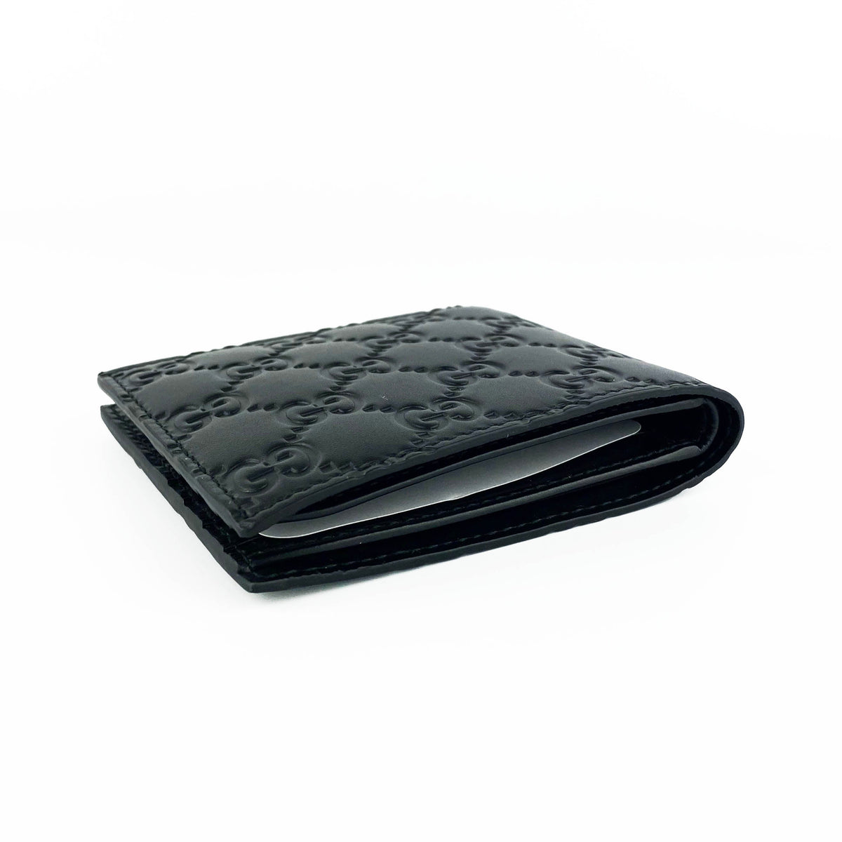 Gucci Black Monogram Wallet