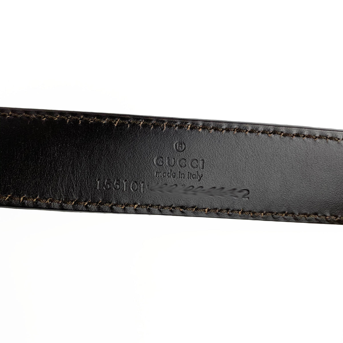 Gucci Bronze Bee Belt 80