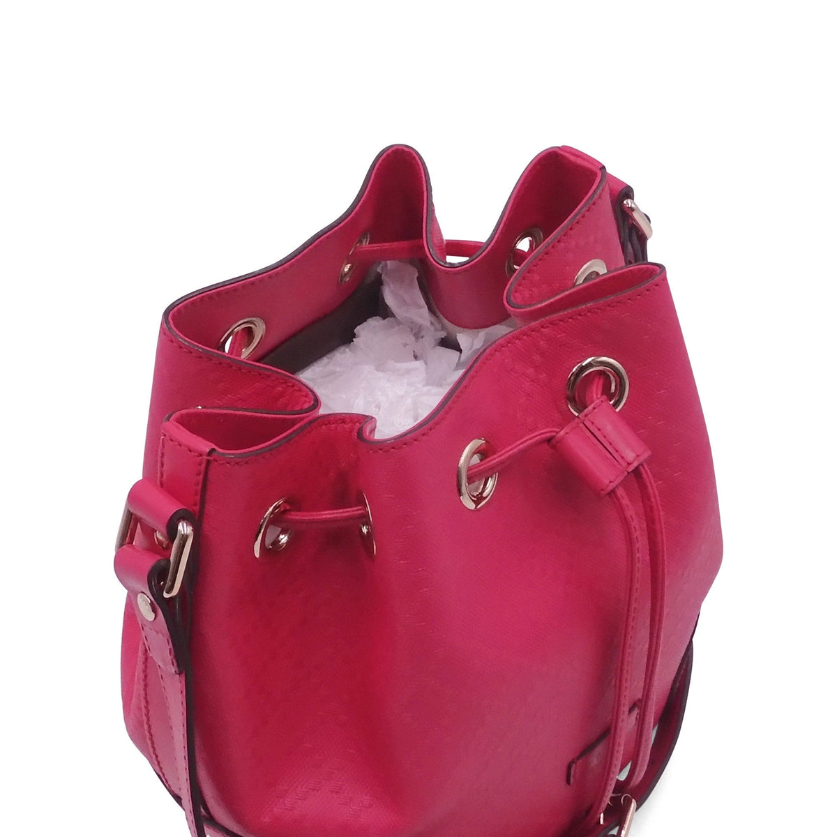 Diamante Bucket Bag Pink