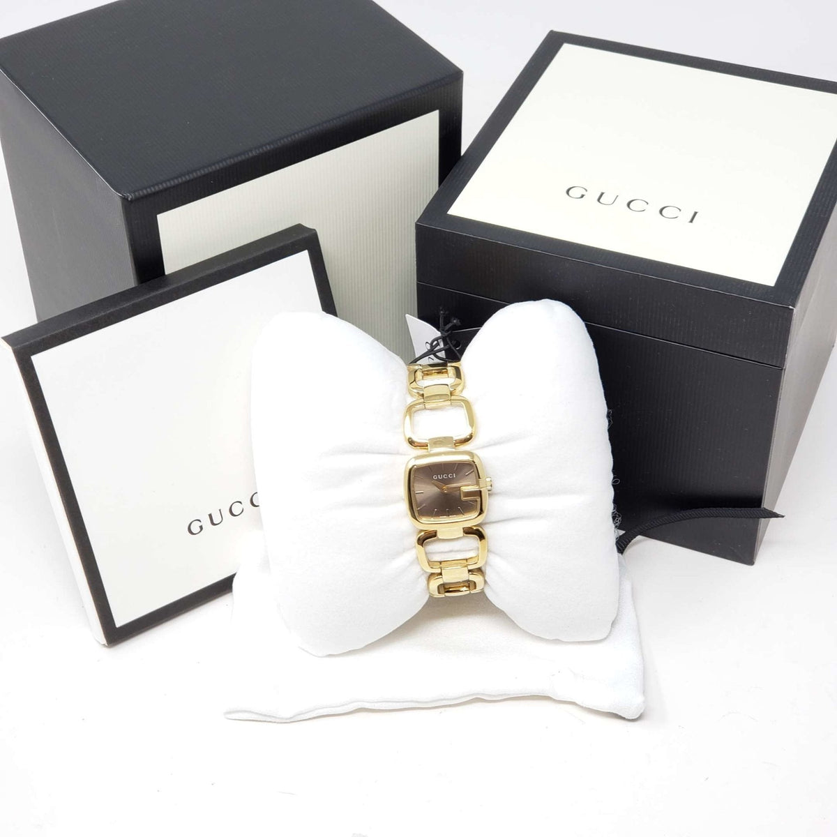 Gucci G-Gucci Gold-Tone Stainless Steel Watch
