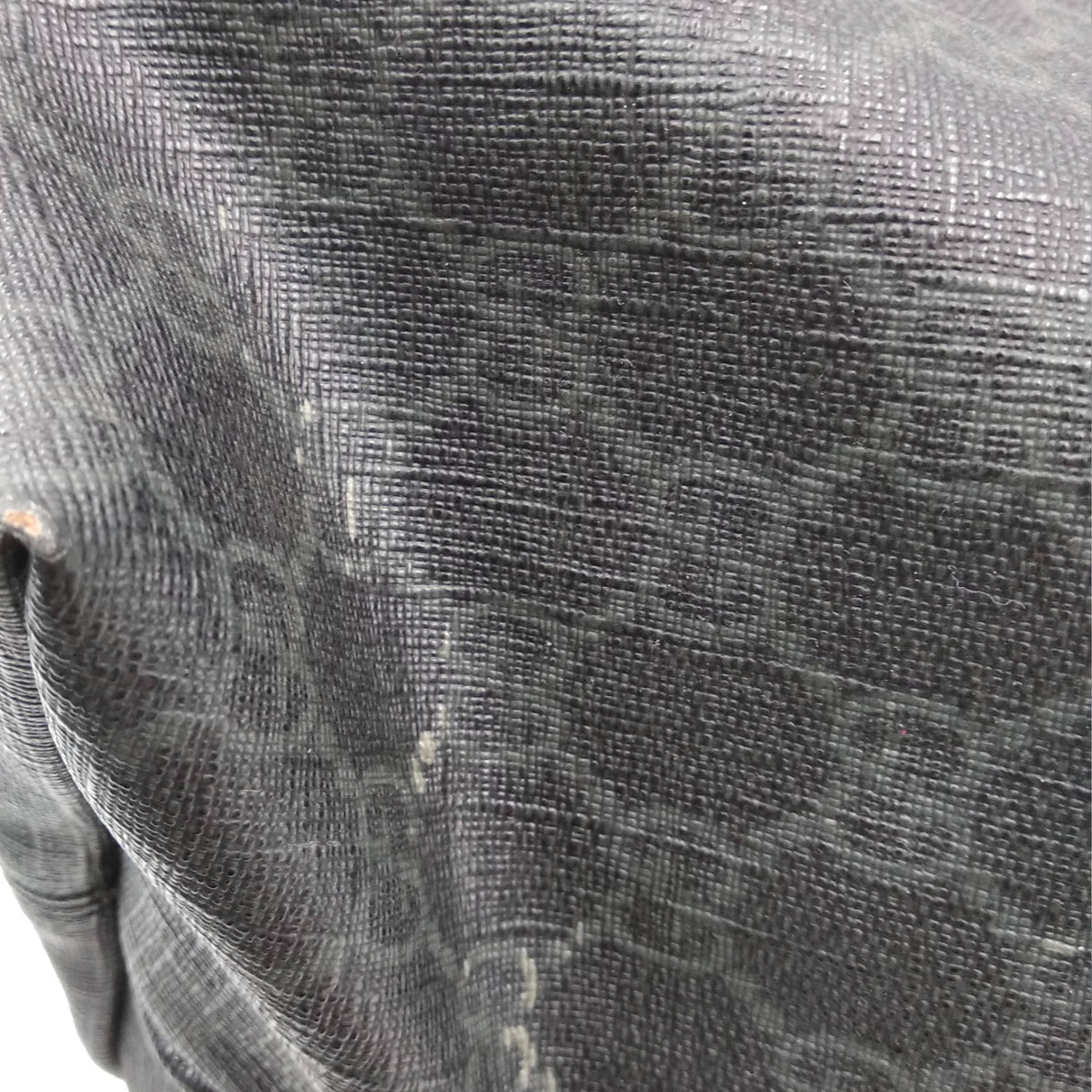 GG Coated Canvas Convertible Tote Black