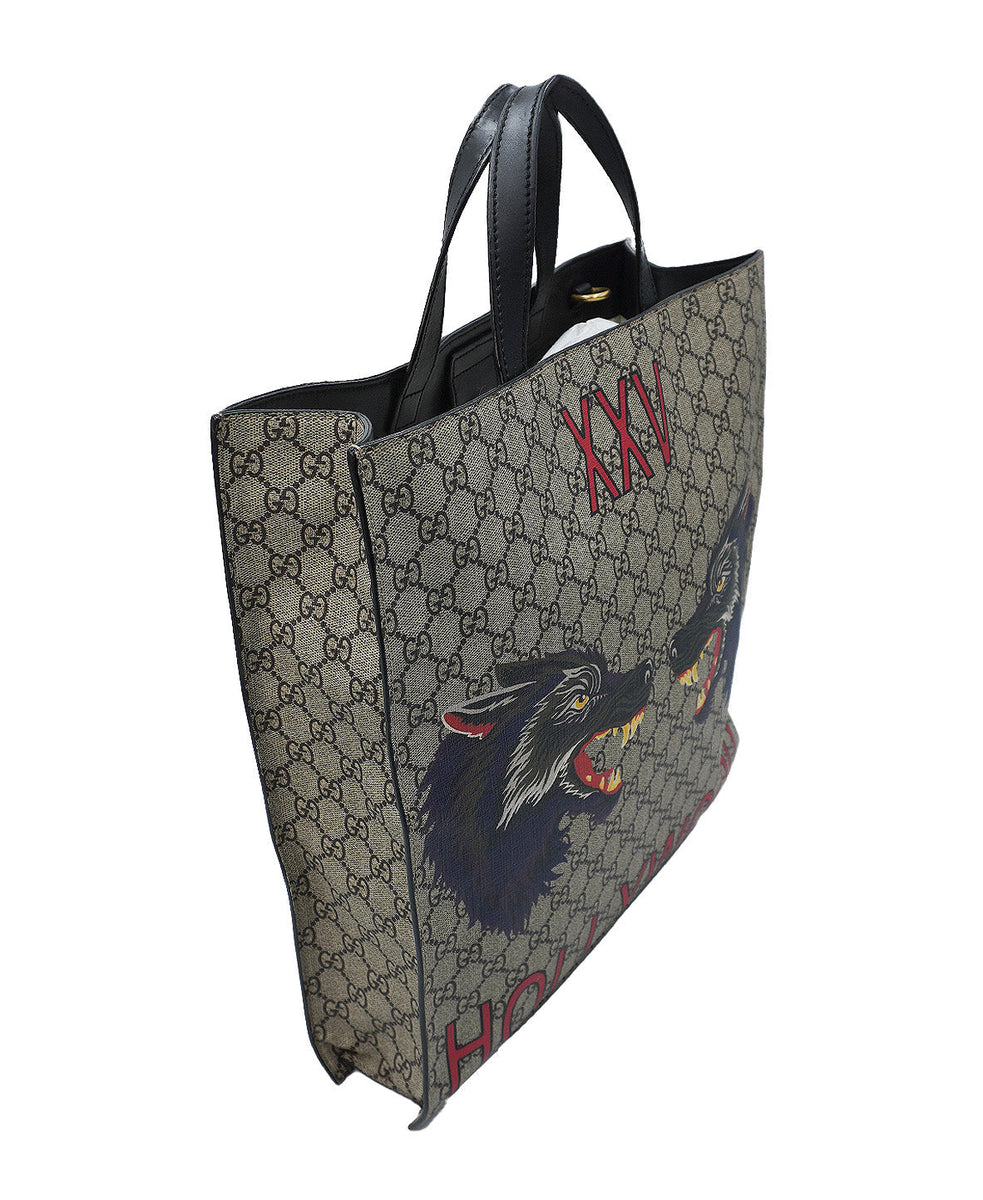 GG Hollywood Supreme Tote Brown Multi