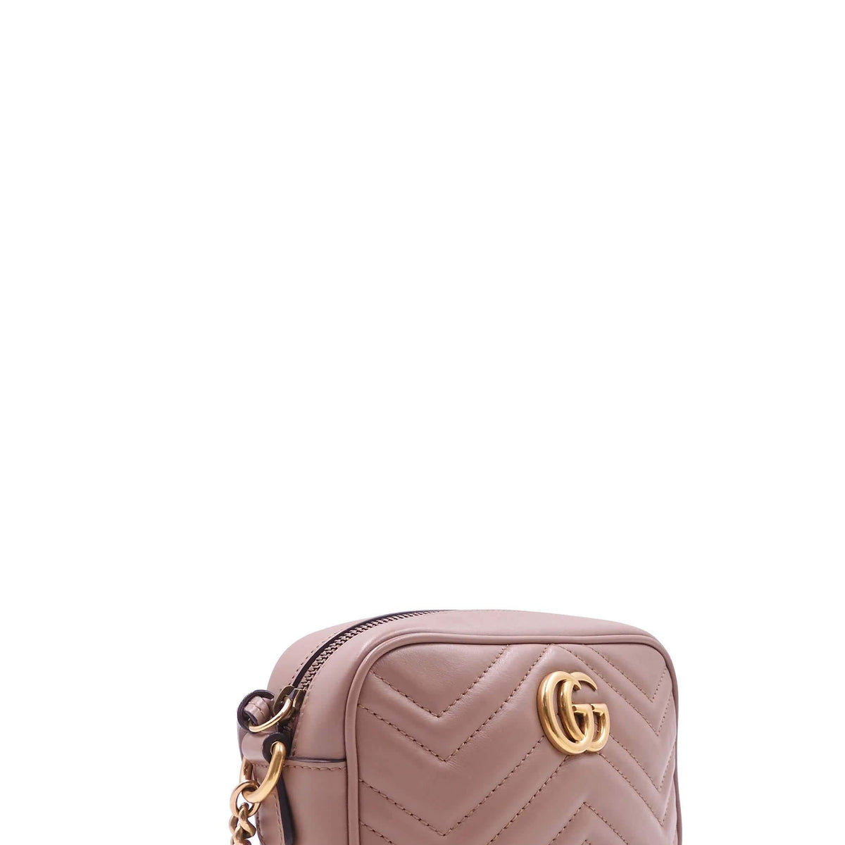 GG Marmont Matelasse Mini Bag Dusty Pink