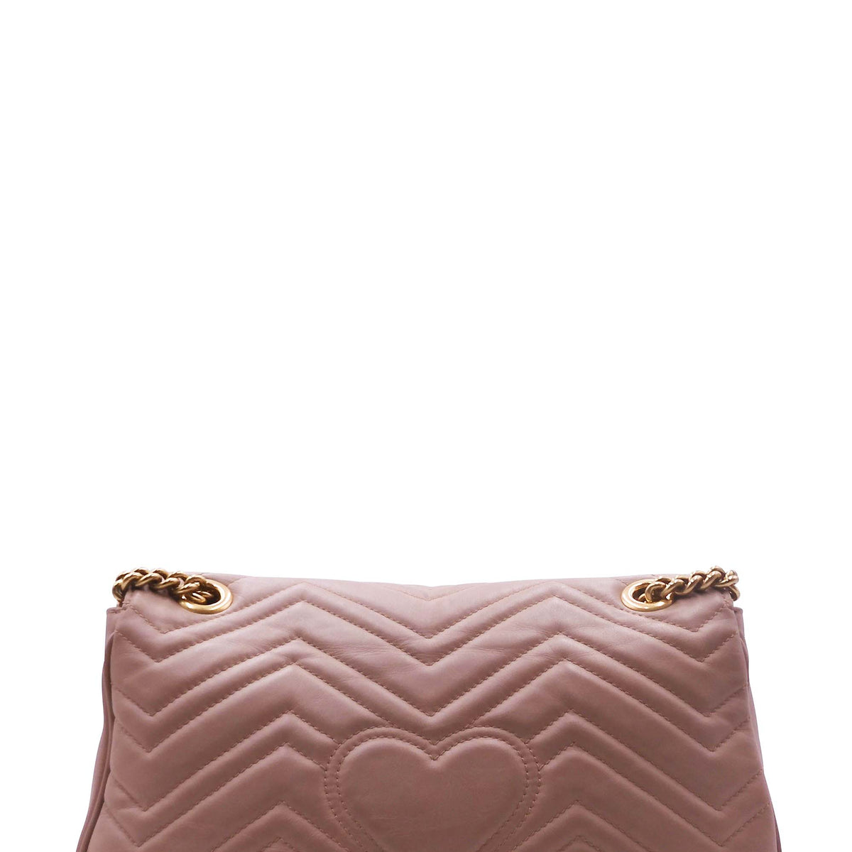 GG Marmont Medium Matelasse Shoulder Bag Dusty Pink
