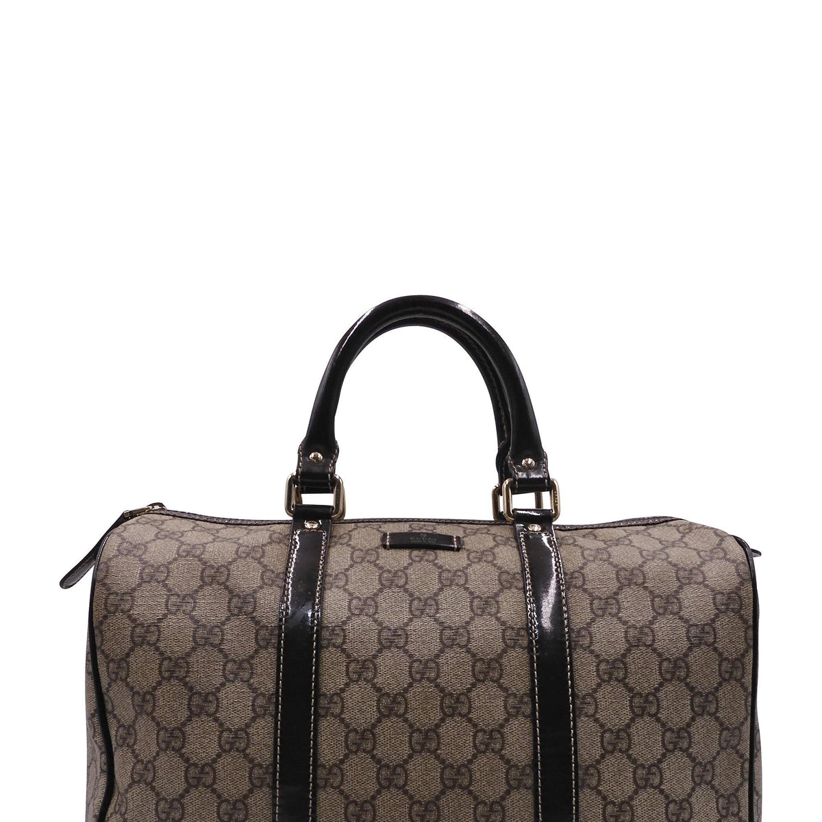 GG Supreme Joy Boston Bag Brown