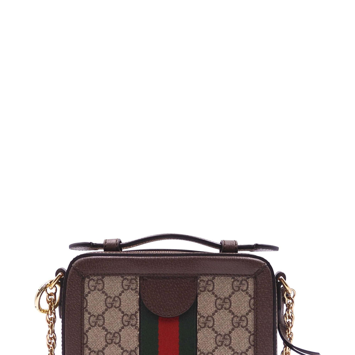 GG Supreme Ophidia Mini Shoulder Bag Brown