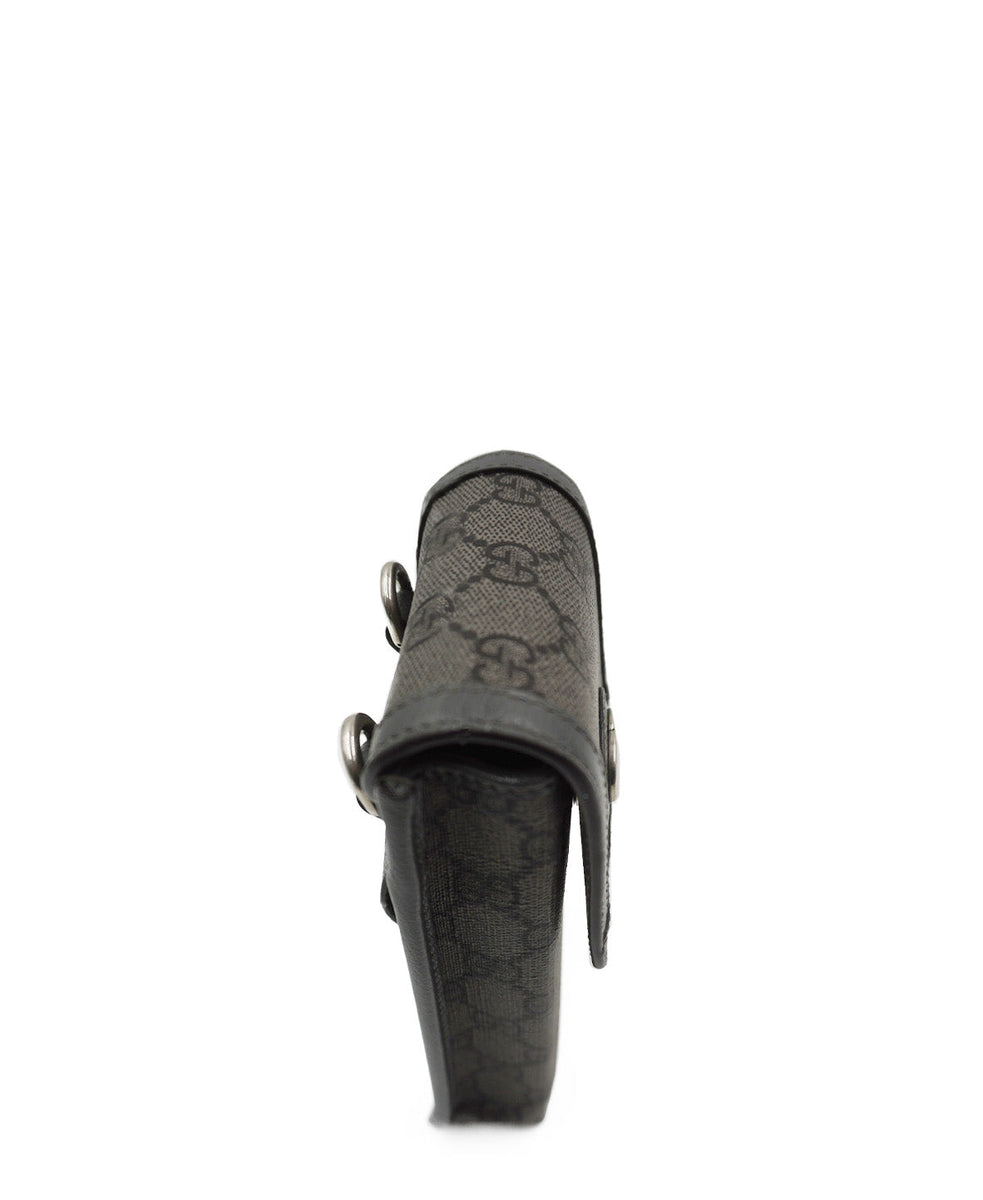 GG Supreme Ophidia Phone Crossbody Grey