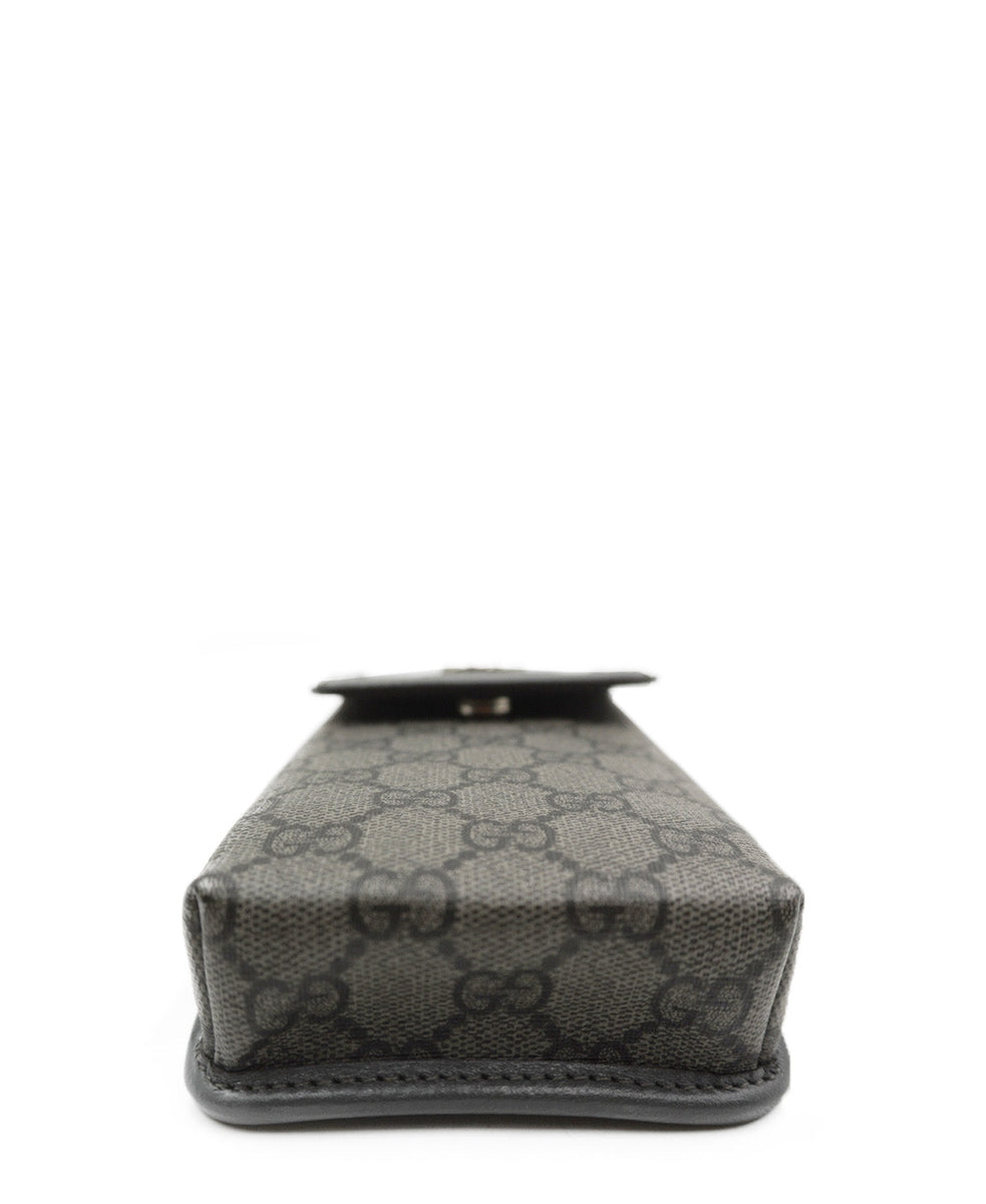 GG Supreme Ophidia Phone Crossbody Grey