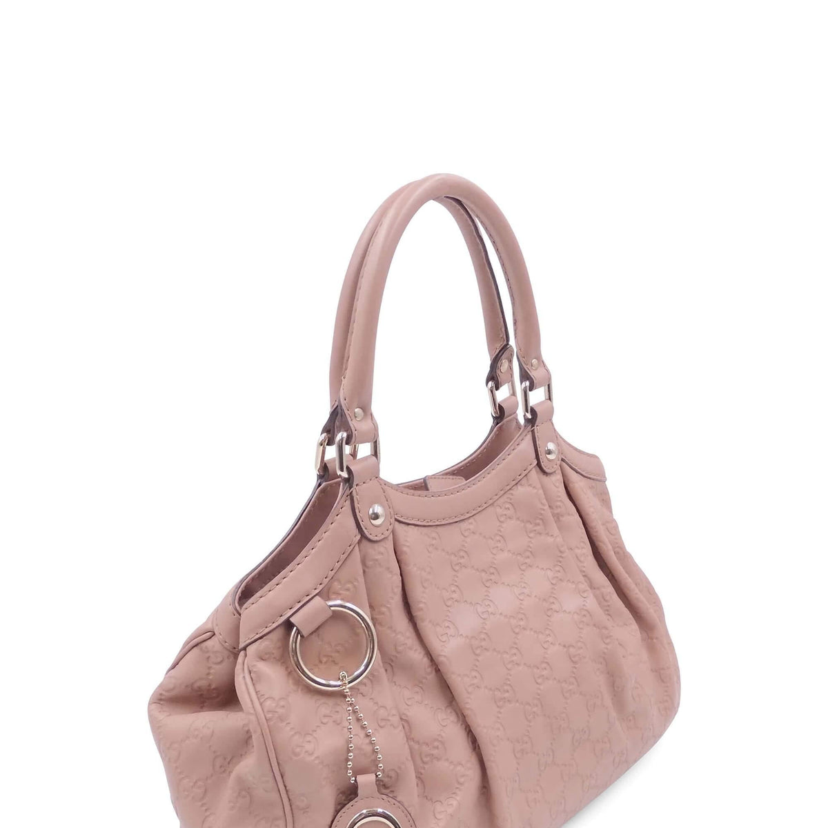 Guccissima Medium Sukey Tote Dusty Pink