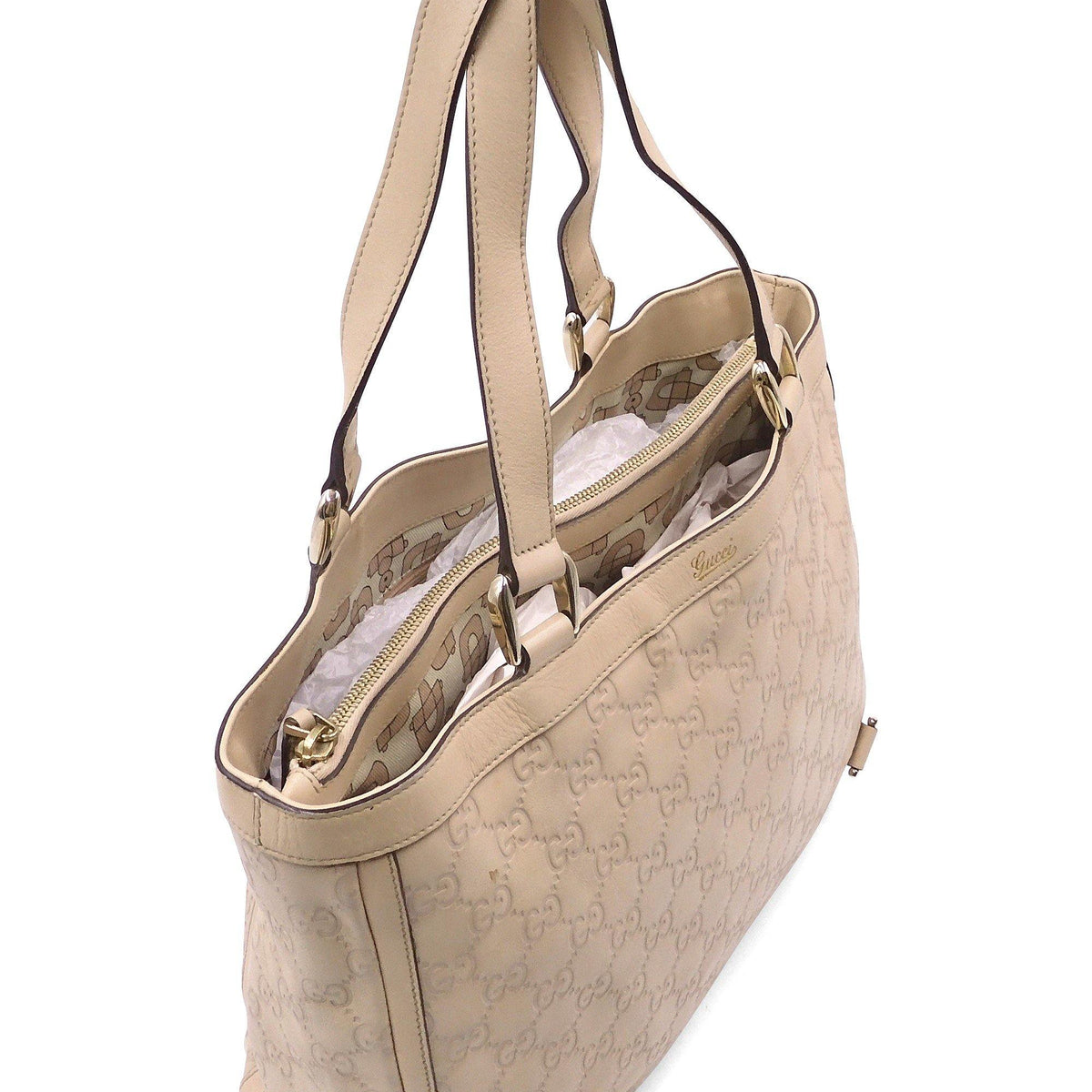 Guccissima Tote Beige