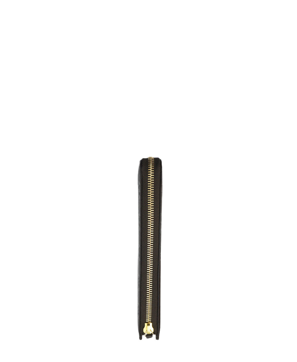 Guccissima Bamboo Tassel Zip Wallet Black