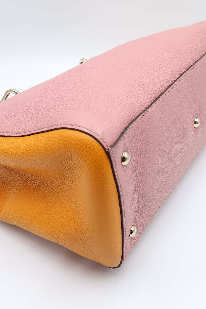 Medium Bamboo Shopper Pink, Orange