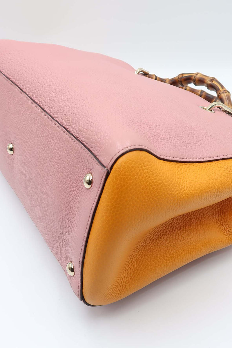 Medium Bamboo Shopper Pink, Orange