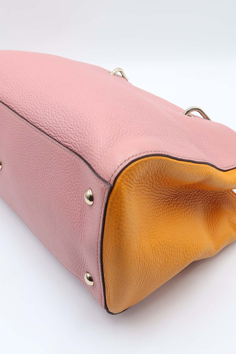 Medium Bamboo Shopper Pink, Orange