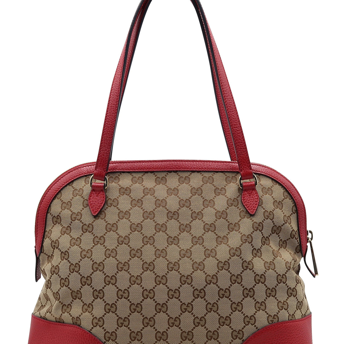 Medium Bree Shoulder Bag Red Brown