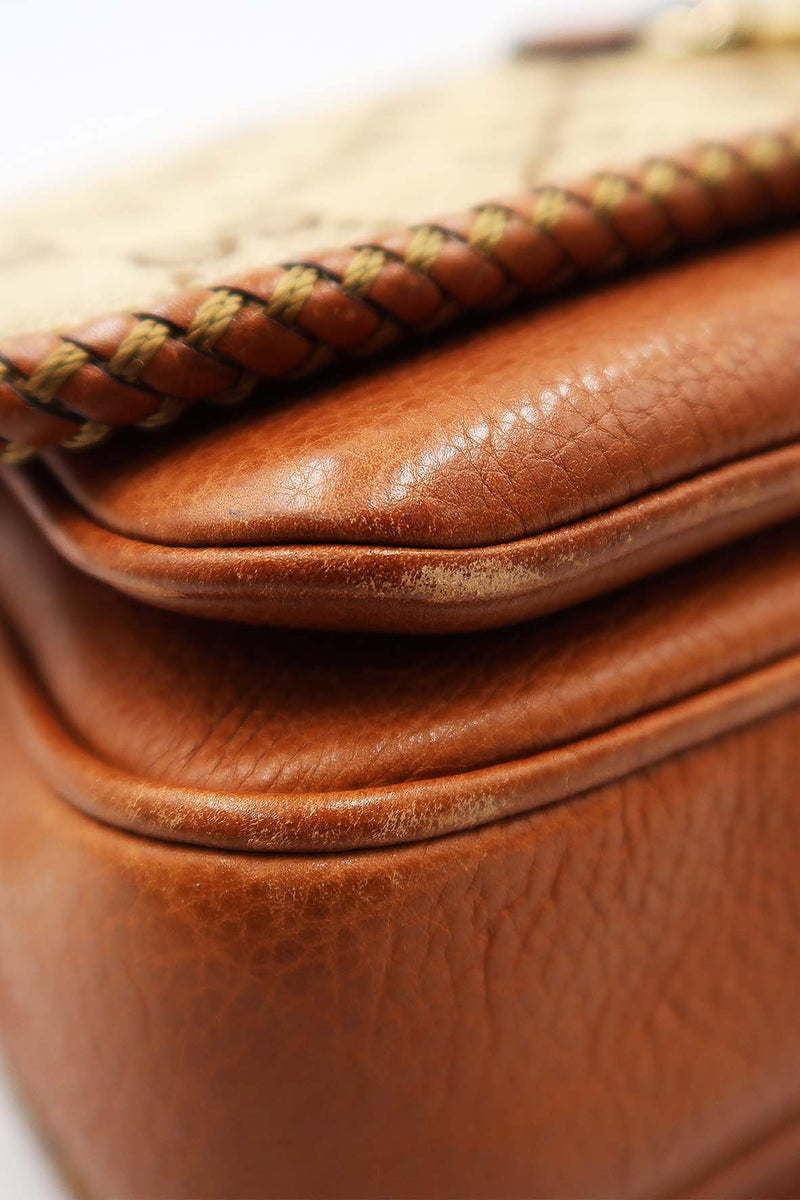 Medium GG Canvas Marrakech Messenger Bag Brown