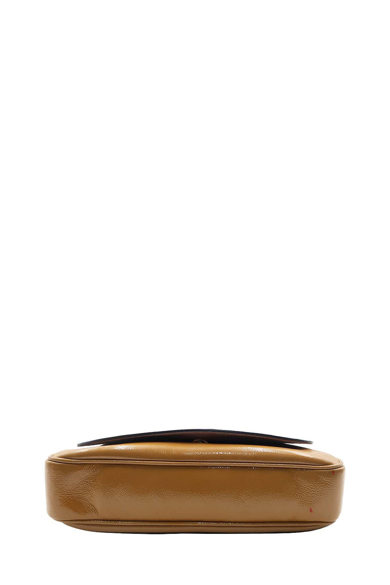 Medium Soho Flap Chain Bag Brown