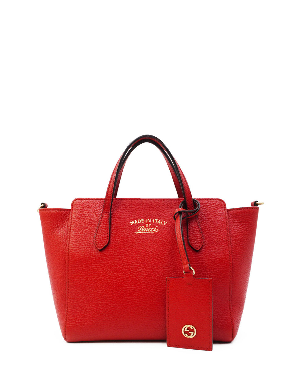 Mini Swing Tote Red