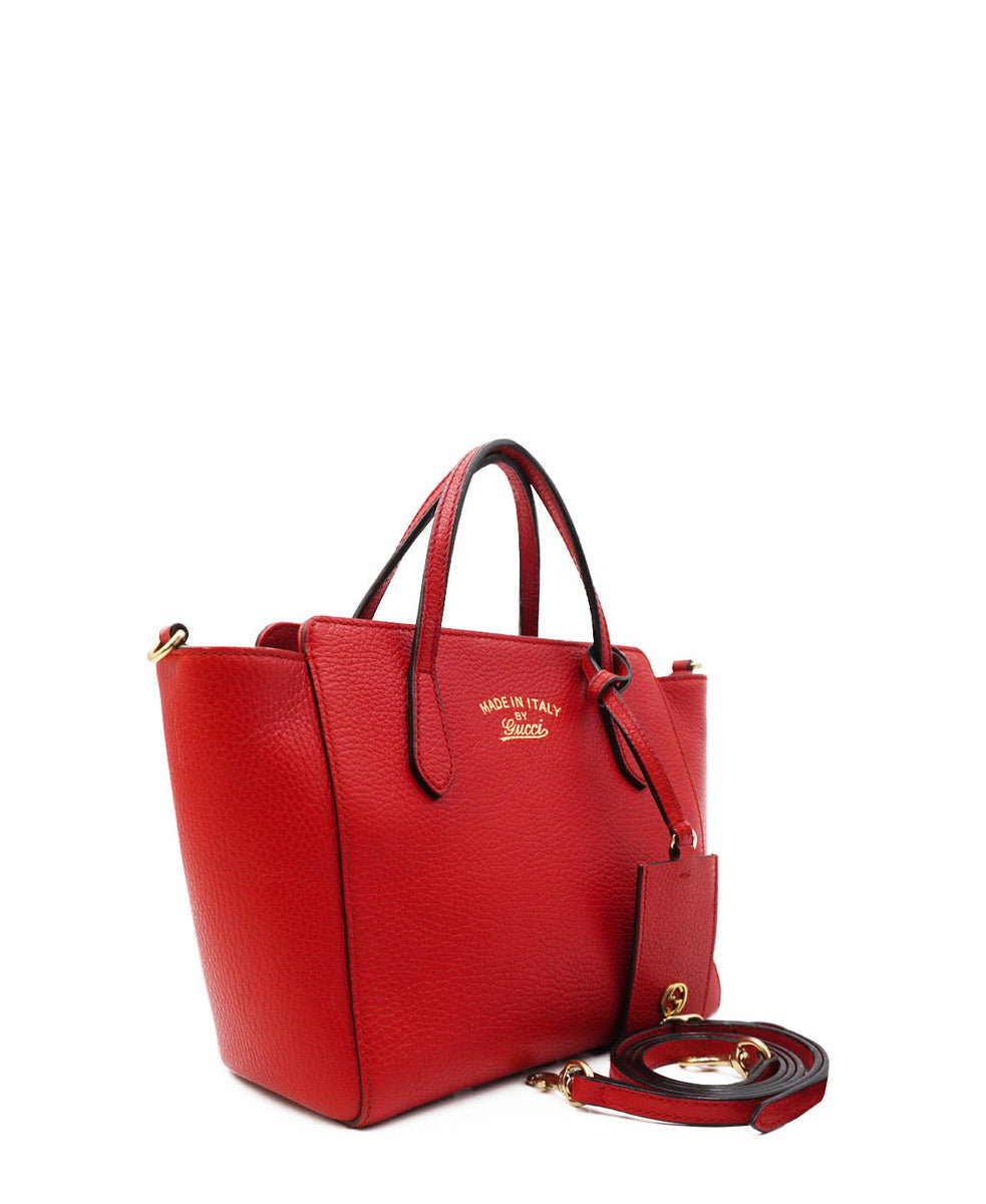 Mini Swing Tote Red