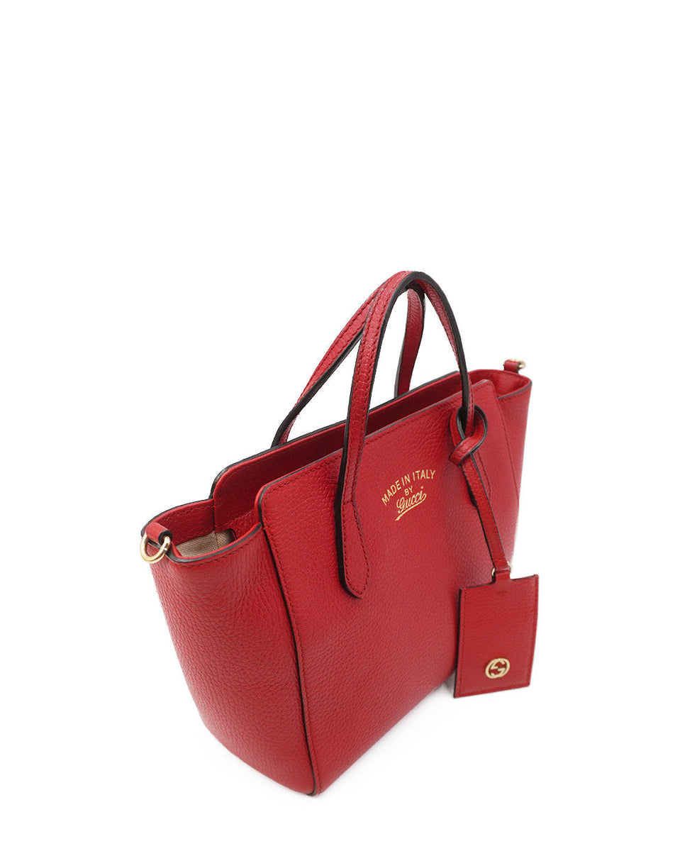 Mini Swing Tote Red