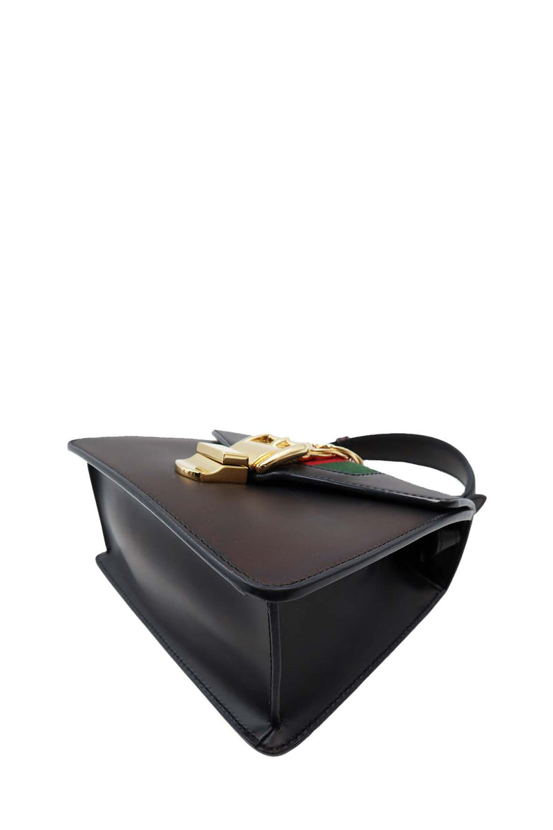 Mini Sylvie Top Handle Bag Black