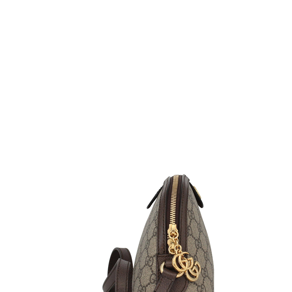 Ophidia GG Small Shoulder Bag Brown