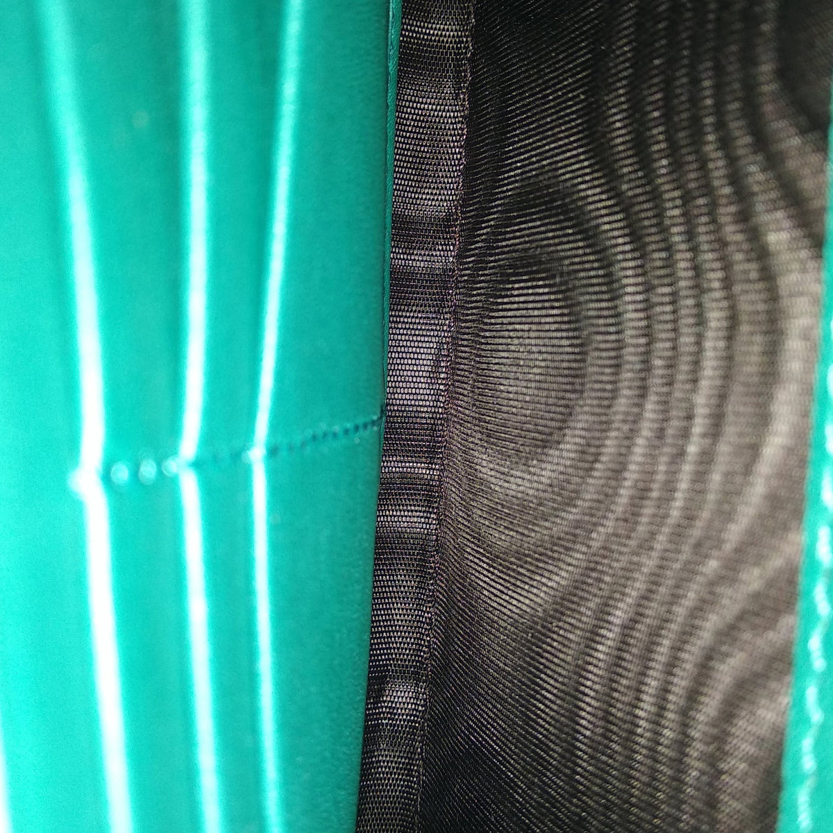 Patent Bright Bit Clutch Green