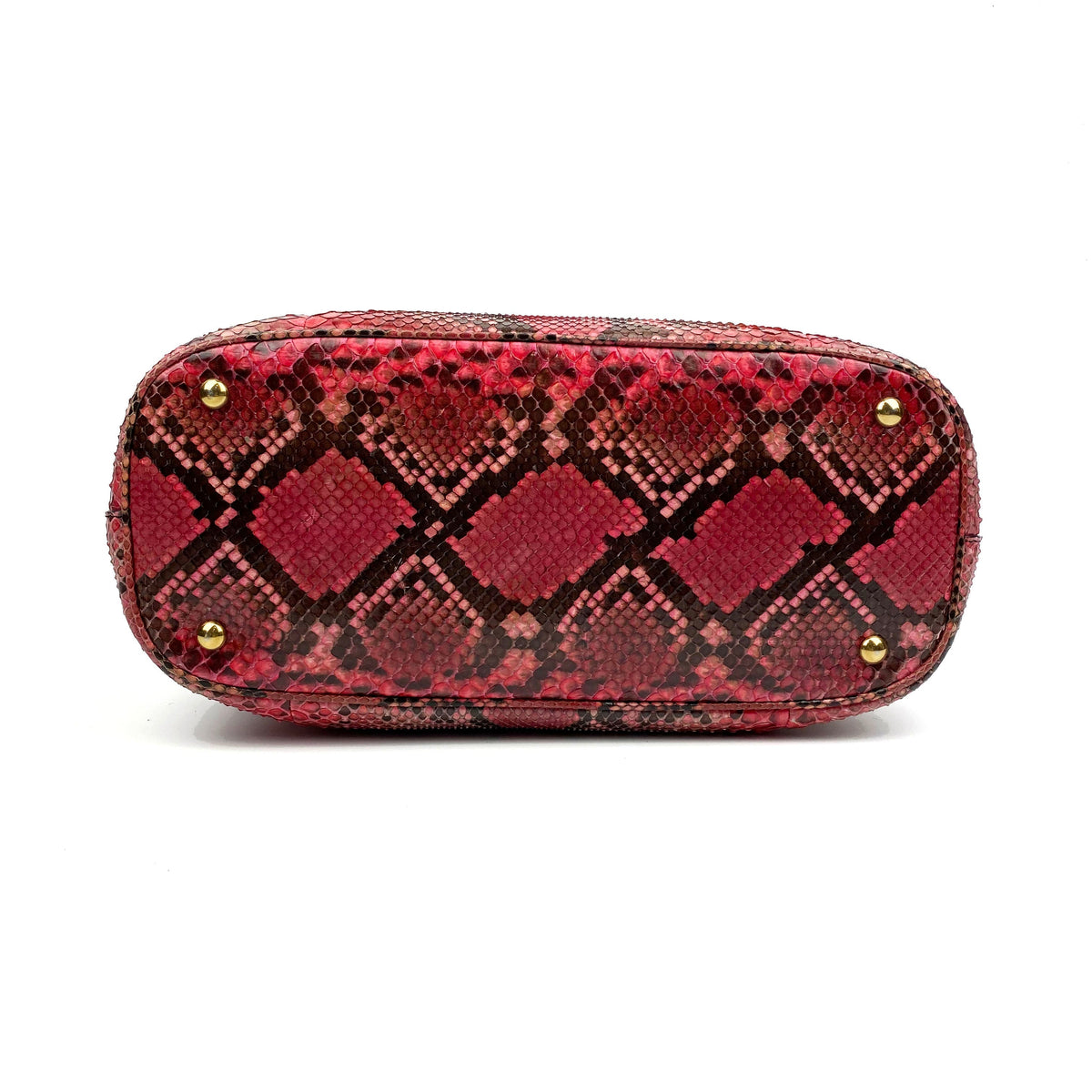 Gucci Begonia Pink Python Bag