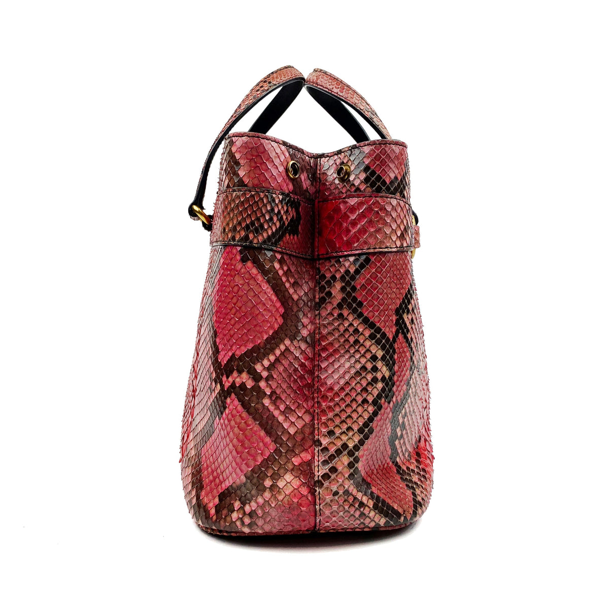 Gucci Begonia Pink Python Bag