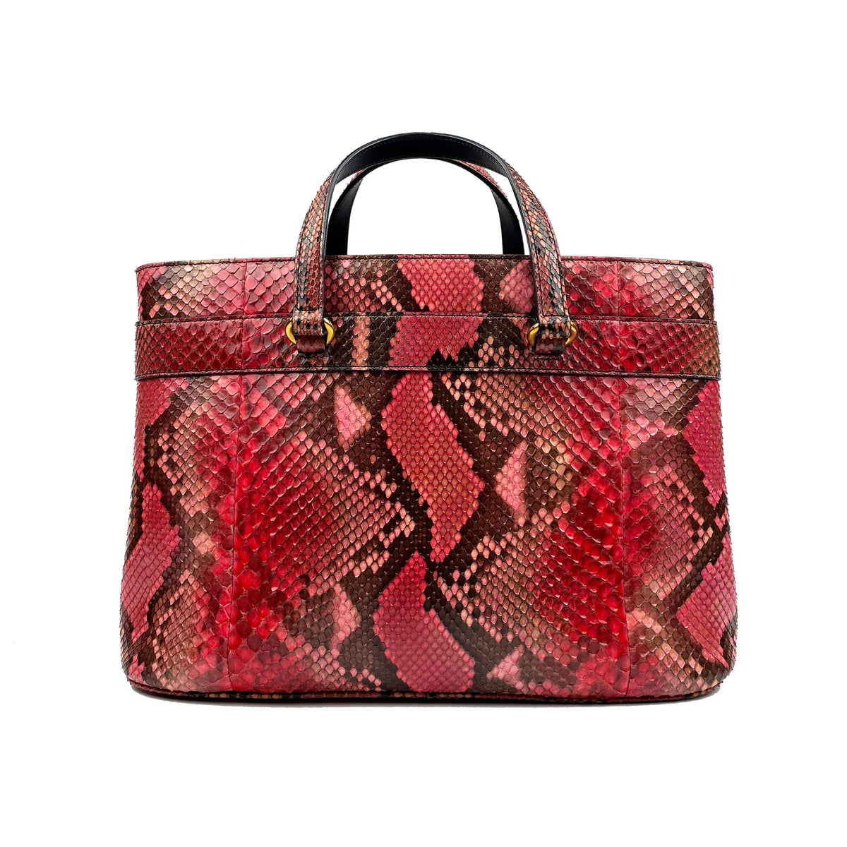 Gucci Begonia Pink Python Bag