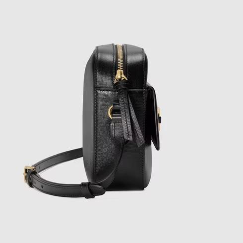 Gucci Horsebit shoulder cross-body bag- Black