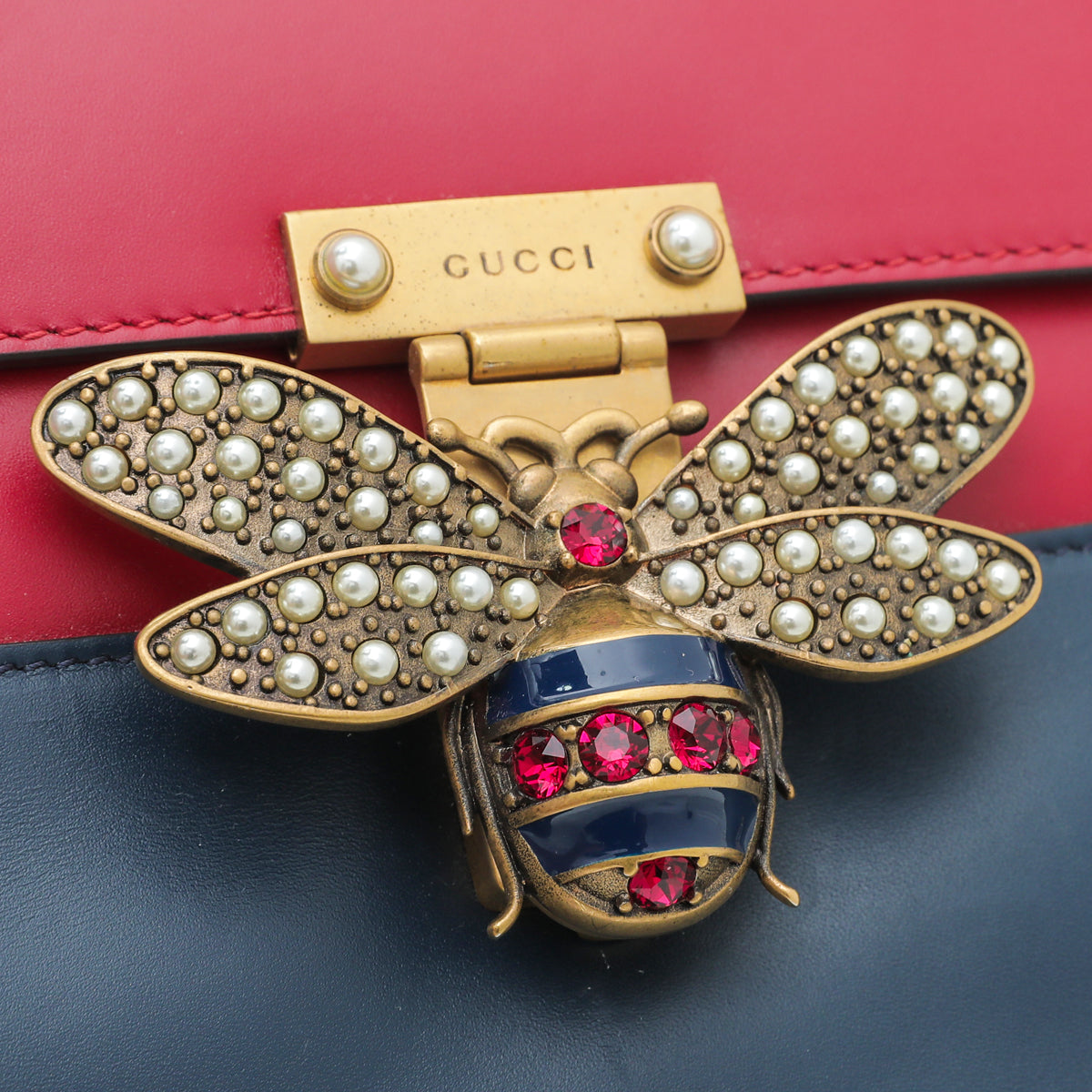 Gucci Multicolor Queen Margaret Top Handle Bag