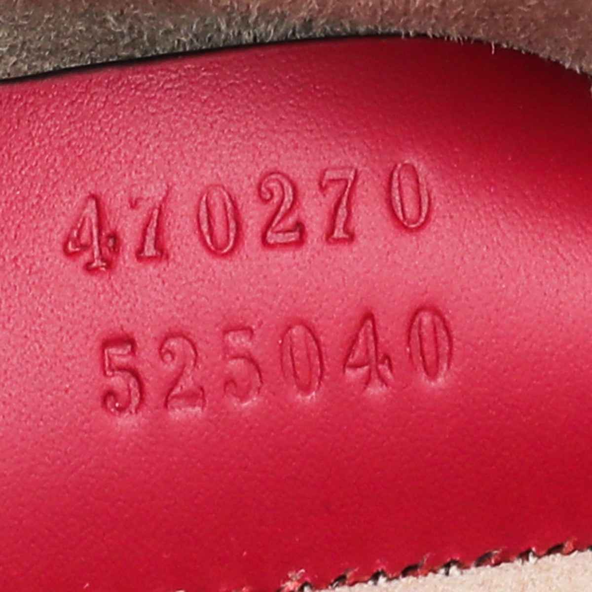 Gucci Red Sylvie Mini Top Handle Bag