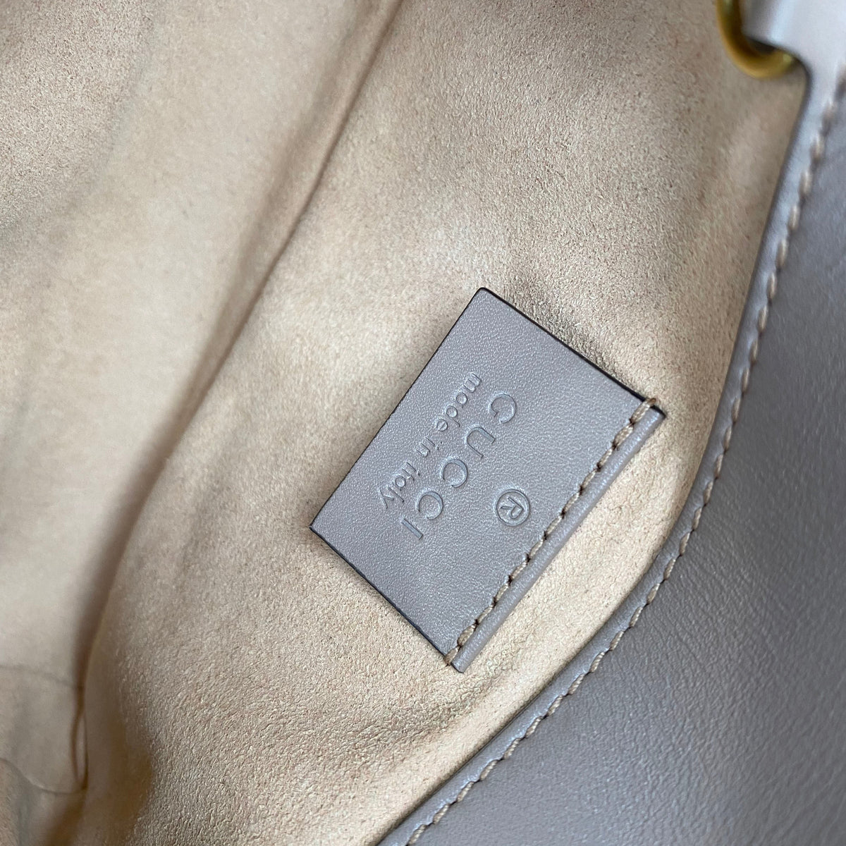 Gucci Dusty Pink Super Mini Marmont Bag
