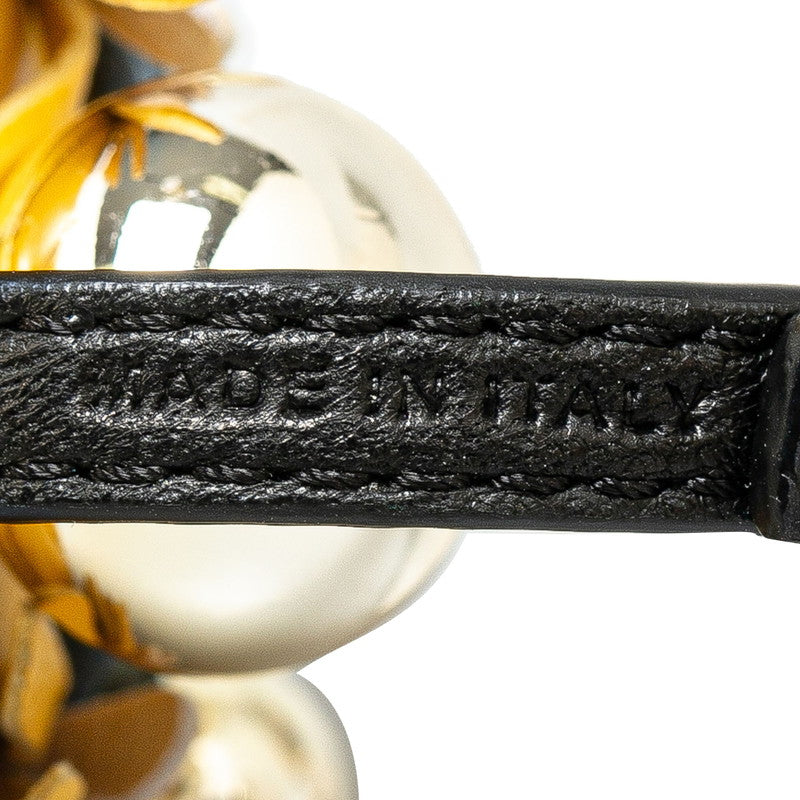 Top quality Fendi Zucca Space Monkey Bag Charm Key Holder Canvas Leather