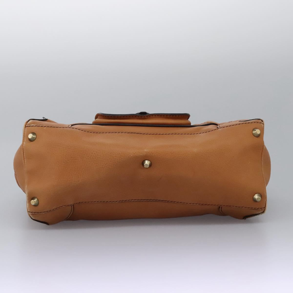 Chloe Shoulder Bag Leather Brown hk2103