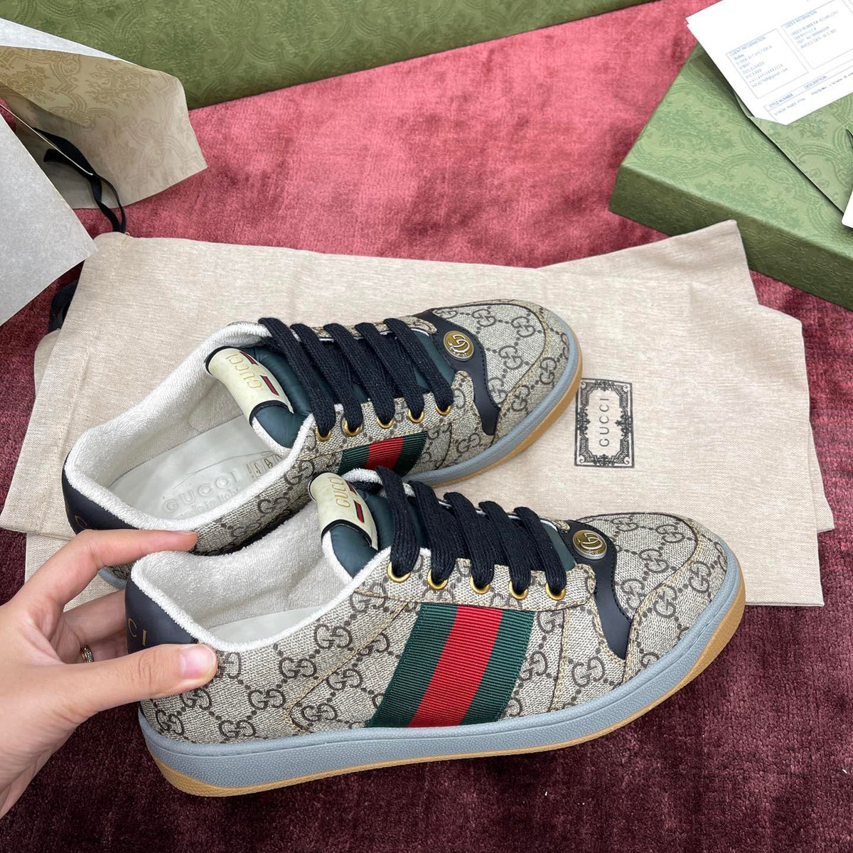 GG SCREENER SNEAKERS